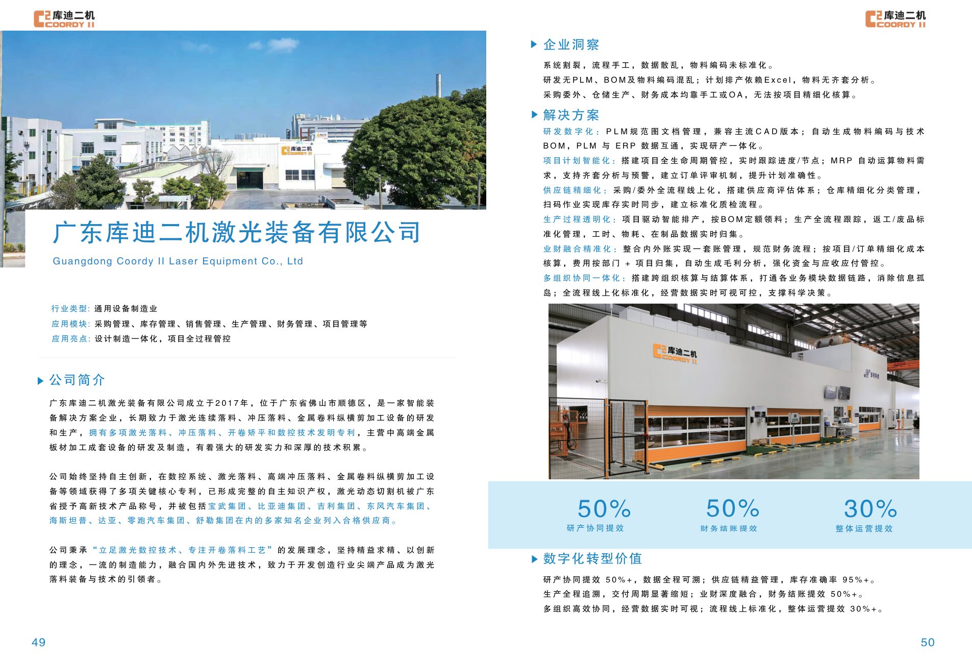 库迪二机激光案例